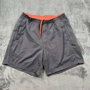 Birddogs Shorts Mens Large Gray Lined Boomstick 7" Inseam Athletic Active